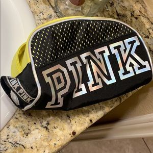 PINK makeup bag
